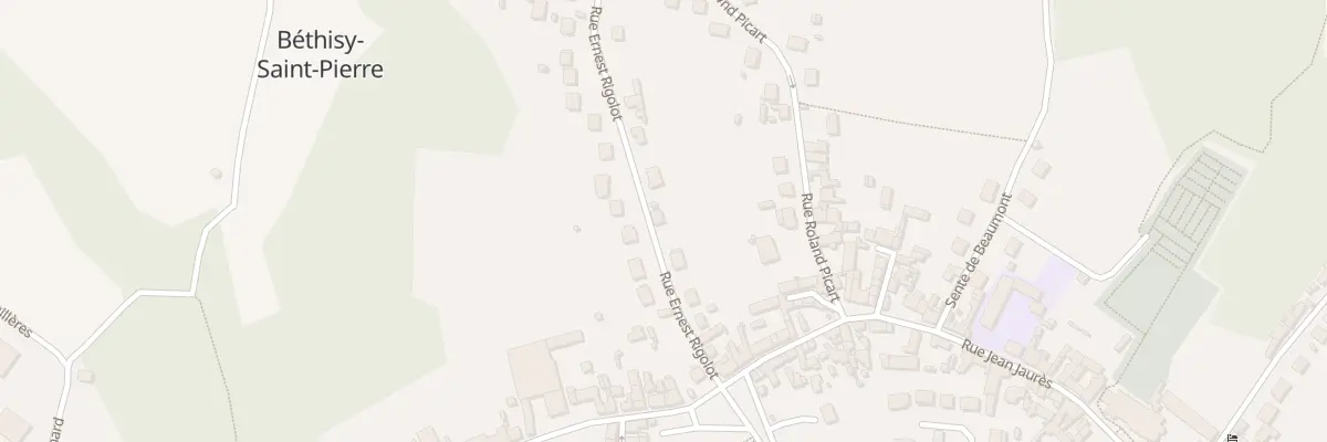 Plan du 119 Rue Ernest Rigolot à Béthisy-Saint-Pierre