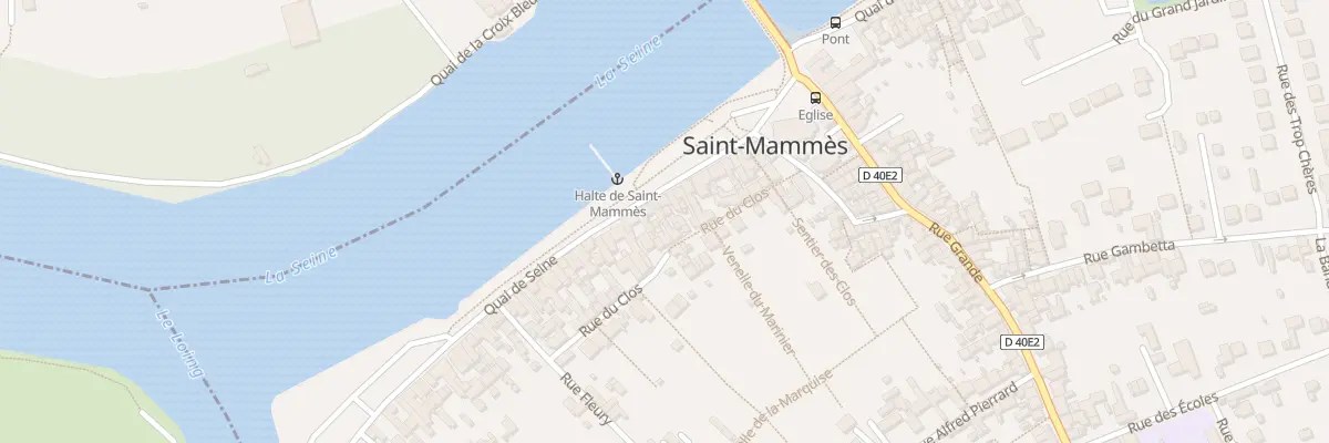 Plan du 13 Quai de Seine à Saint-Mammès
