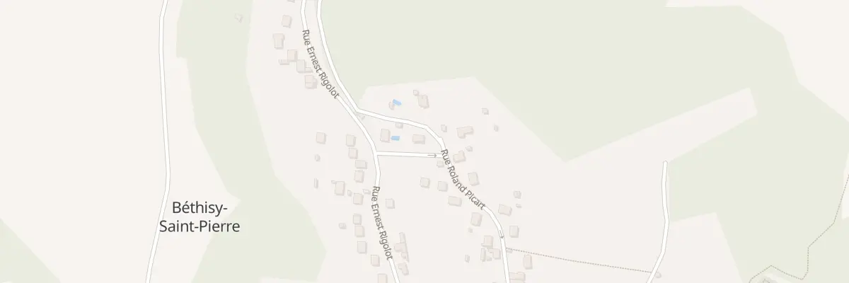 Plan du 287 Rue Roland Picart à Béthisy-Saint-Pierre