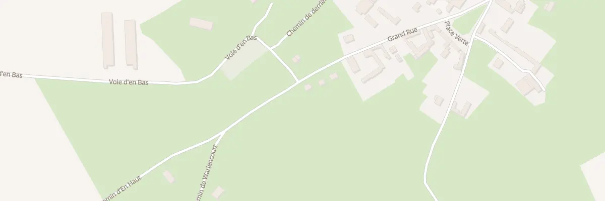 Plan du 47 Gr Grand Rue à Grévillers