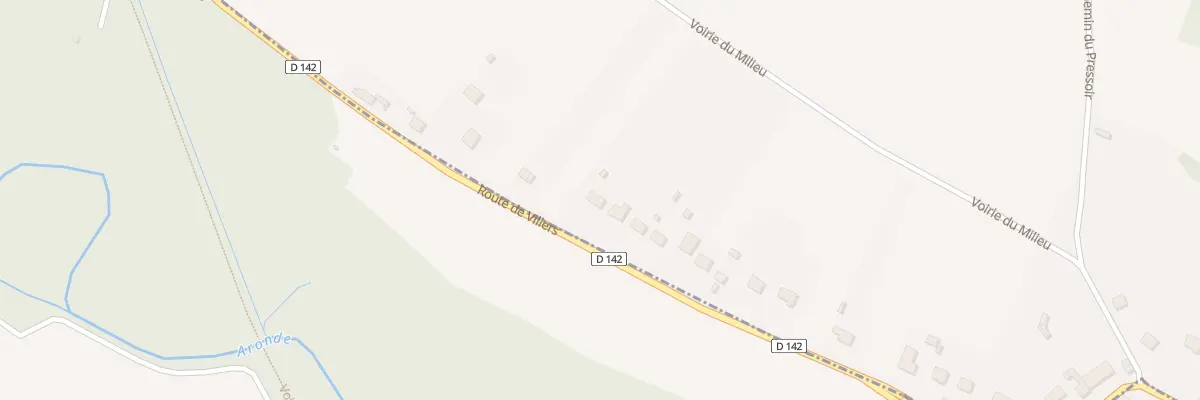Plan du 18 Rte de Villers à Giraumont