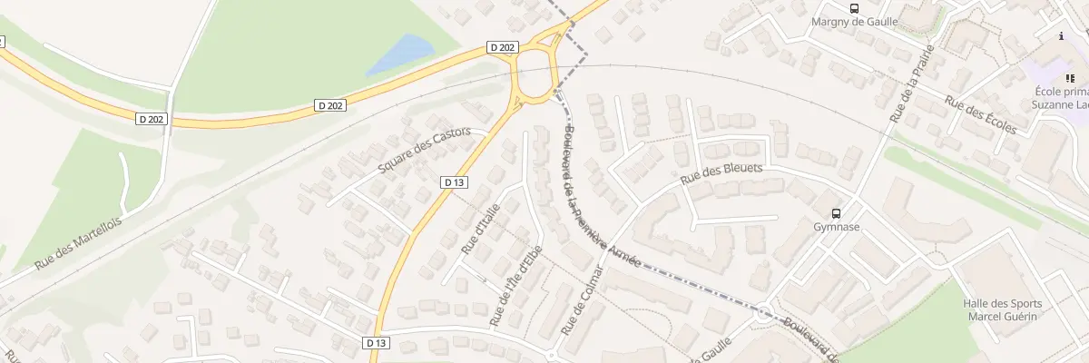 Plan du 138 Rue de l’Ile d’Elbe à Venette