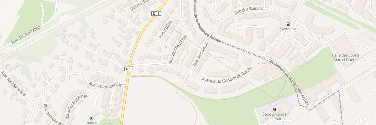 Plan du 21 Rue de Colmar à Venette