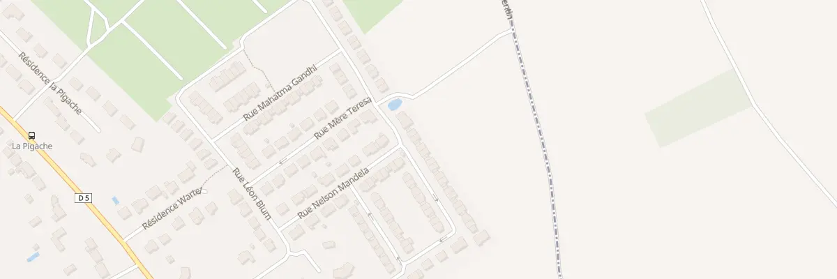 Plan du 4 Rue Martin Luther King à Beaurains