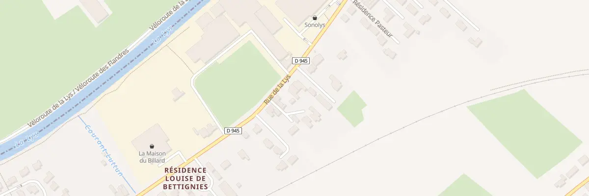 Plan du 3950 Rue de la Lys à Sailly-sur-la-Lys