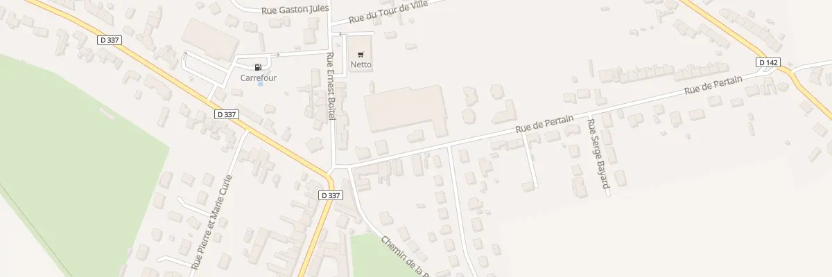 Plan du 4 Rue de Pertain à Chaulnes