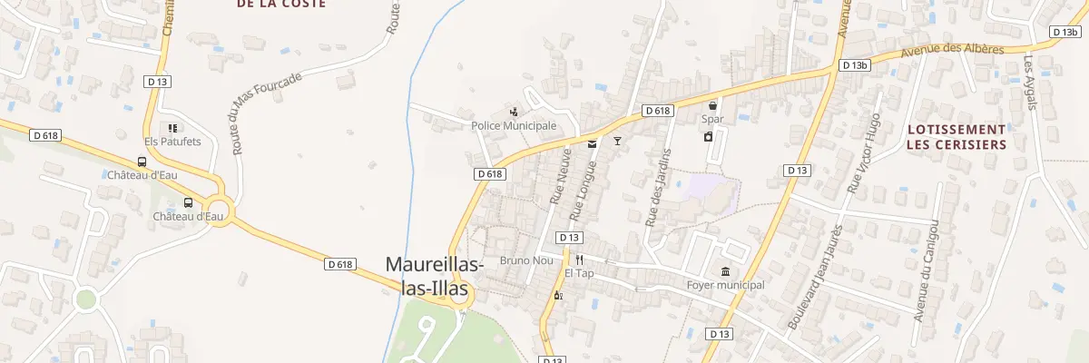 Plan du 1 Rue des Caves à Maureillas-las-Illas