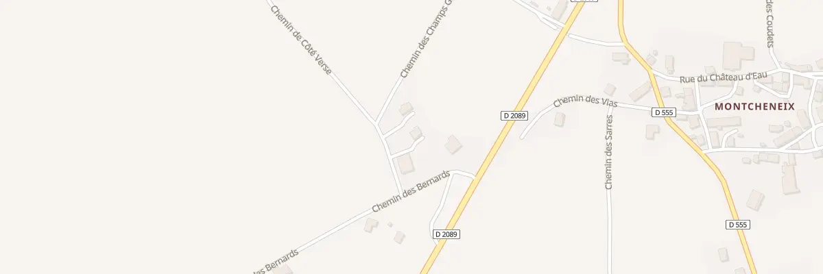 Plan du 6411 Che de Cote Verse à Rochefort-Montagne