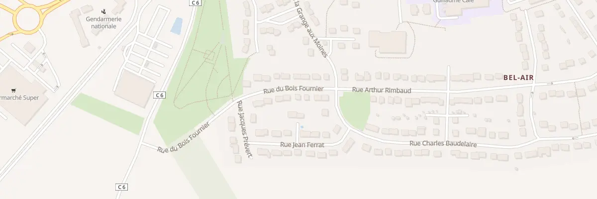 Plan du 7 Rue du Bois Fournier à Nanteuil-le-Haudouin