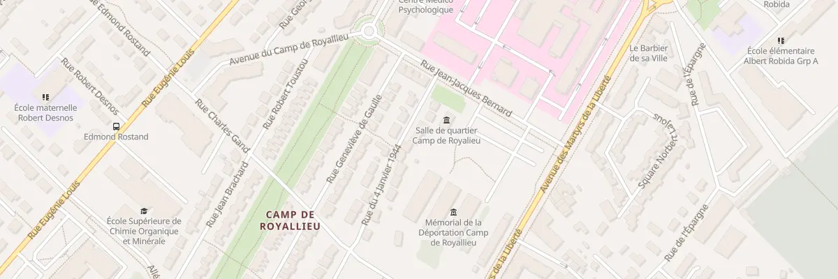 Plan du 5 Rue du 4 Janvier 1944 à Compiègne