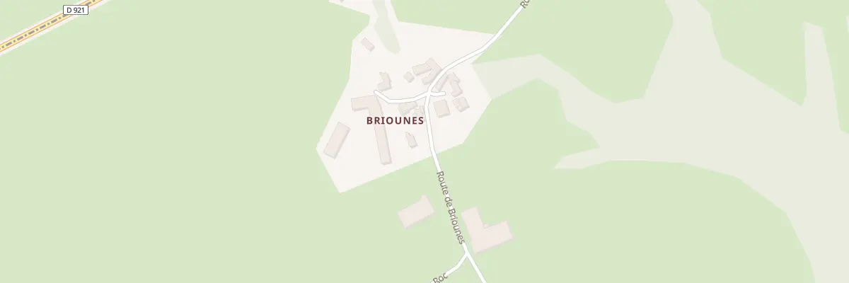 Plan du 5085 Briounes à Montpeyroux