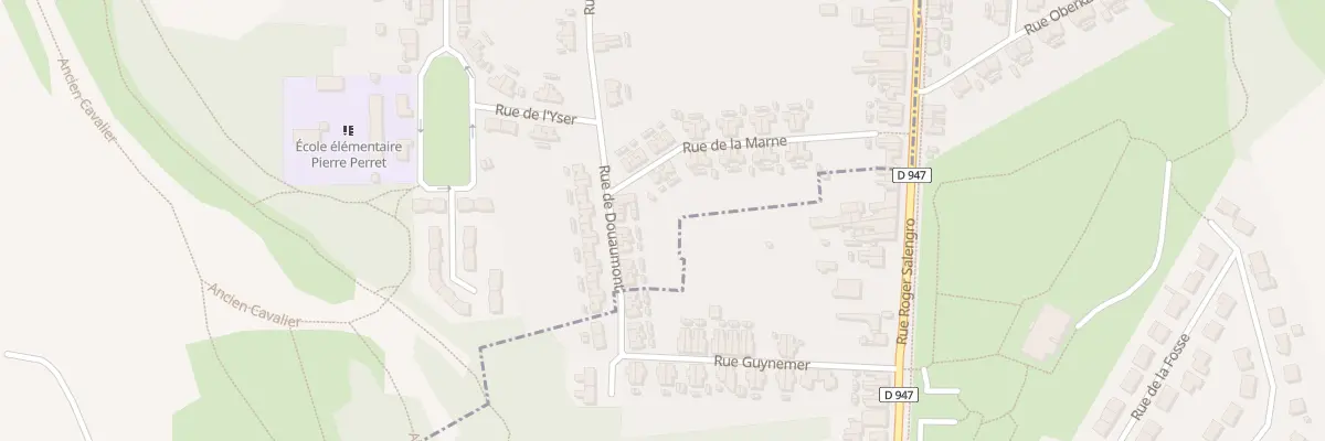 Plan du 53 Rue de Douaumont à Haisnes