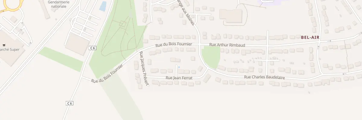 Plan du 10 Rue Jean Ferrat à Nanteuil-le-Haudouin
