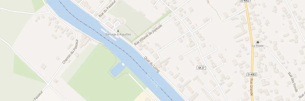 Plan du 14 Quai du Loing à Saint-Mammès