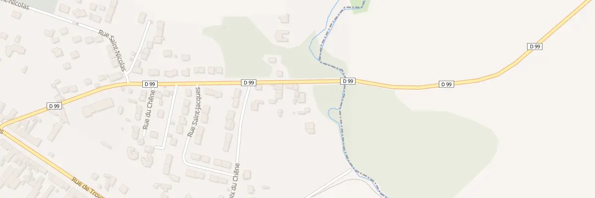 Plan du 32 Rue du Chêne à Guignes