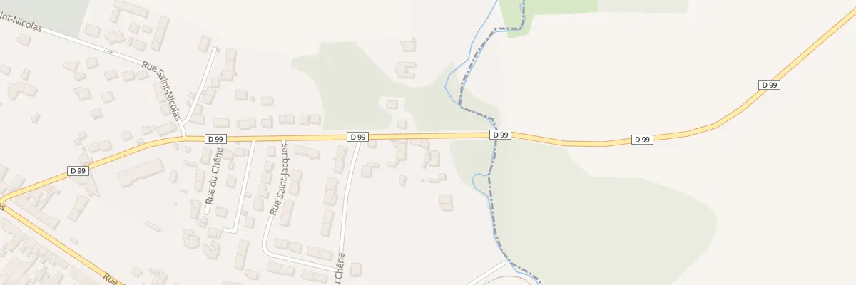 Plan du 38 Rue du Chêne à Guignes