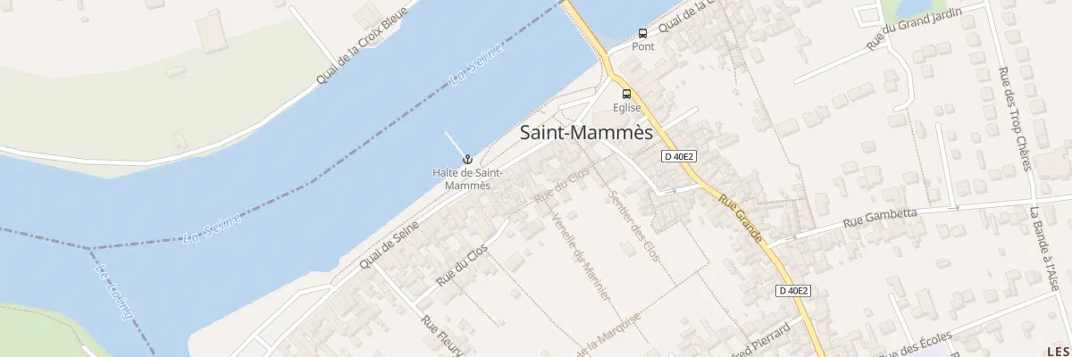 Plan du 9 Quai de Seine à Saint-Mammès