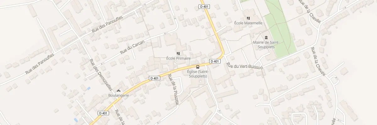 Plan du 30 Rue du Général Maunoury à Saint-Soupplets