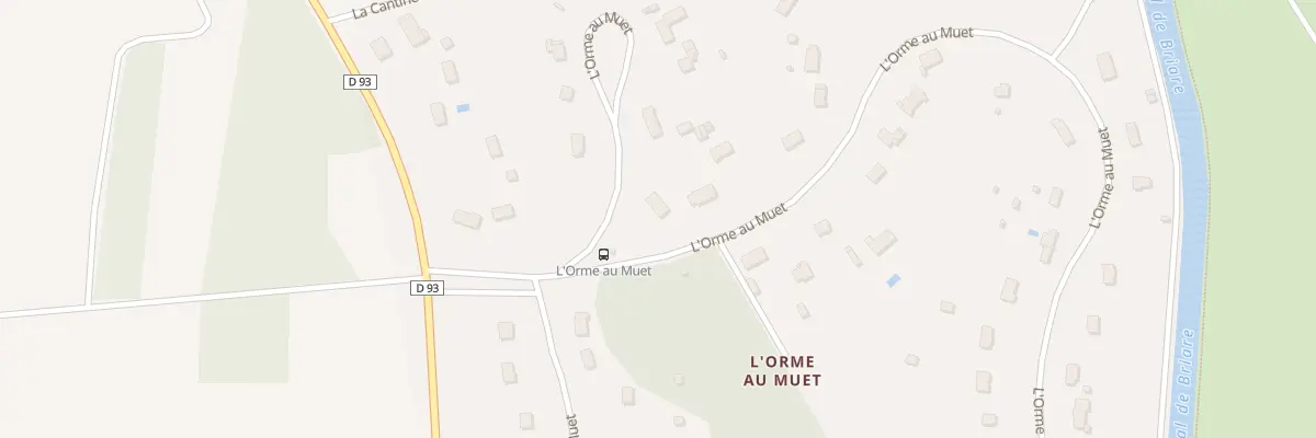 Plan du 5452 L’Orme au Muet à Montcresson
