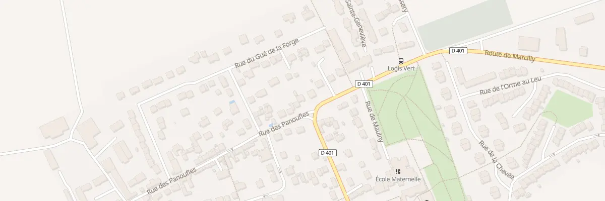 Plan du 10 Rue des Panoufles à Saint-Soupplets