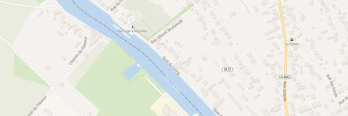 Plan du 15 Quai du Loing à Saint-Mammès