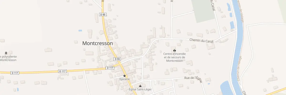 Plan du 5354 Le Bourg à Montcresson