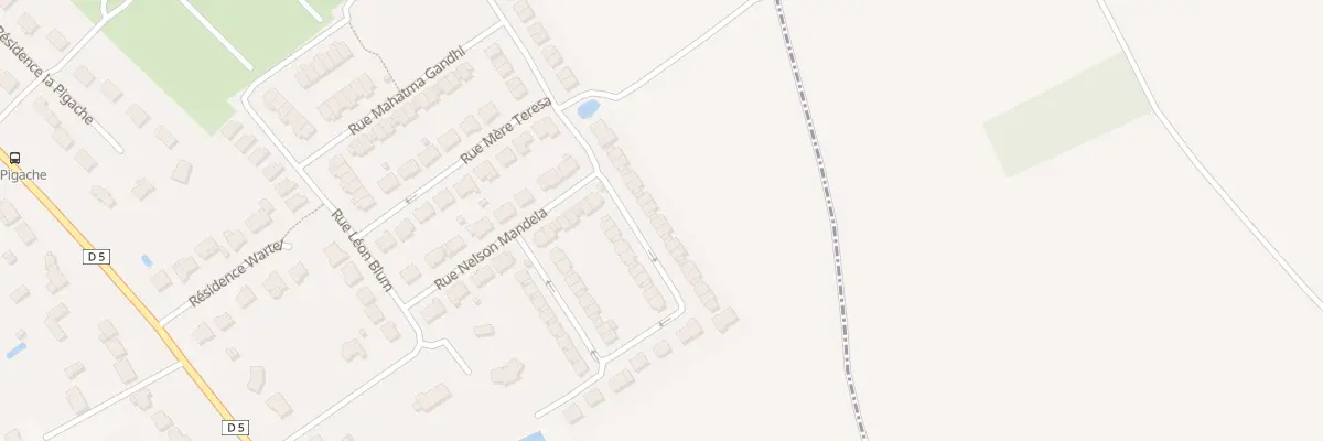 Plan du 14 Rue Martin Luther King à Beaurains