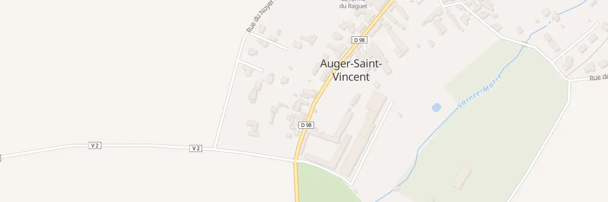 Plan du 26 Rue du Raguet à Auger-Saint-Vincent