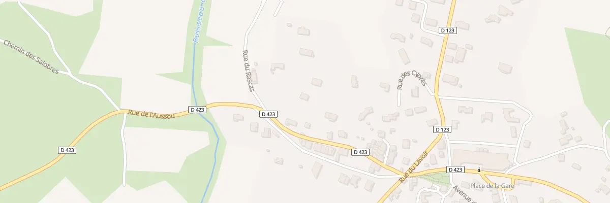 Plan du 18T Rue de l’Aussou à Montséret