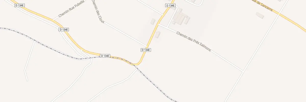 Plan du 19 Rte des Monts Damnes à Verdigny