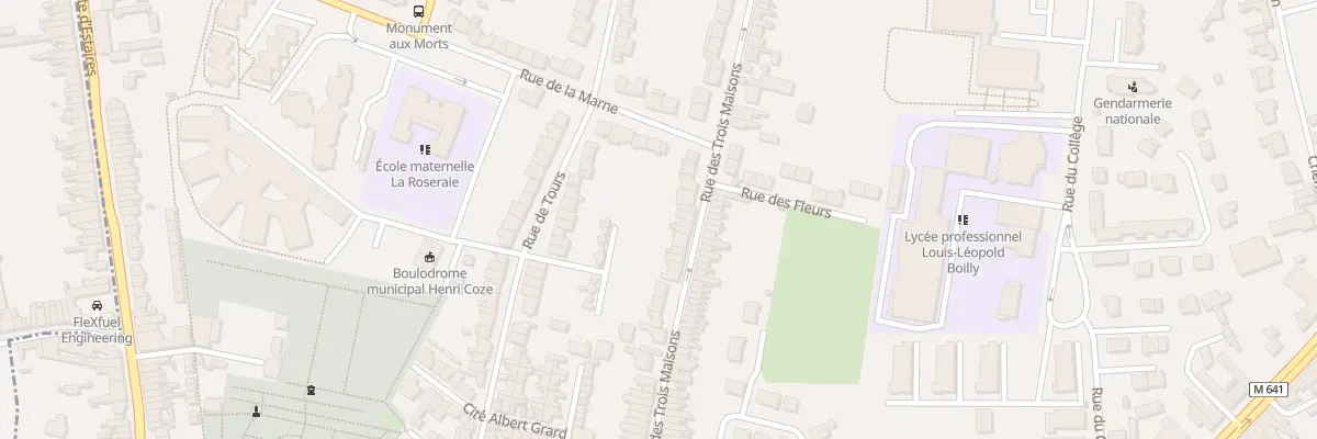 Plan du 39 Rue des Trois Maisons à La Bassée
