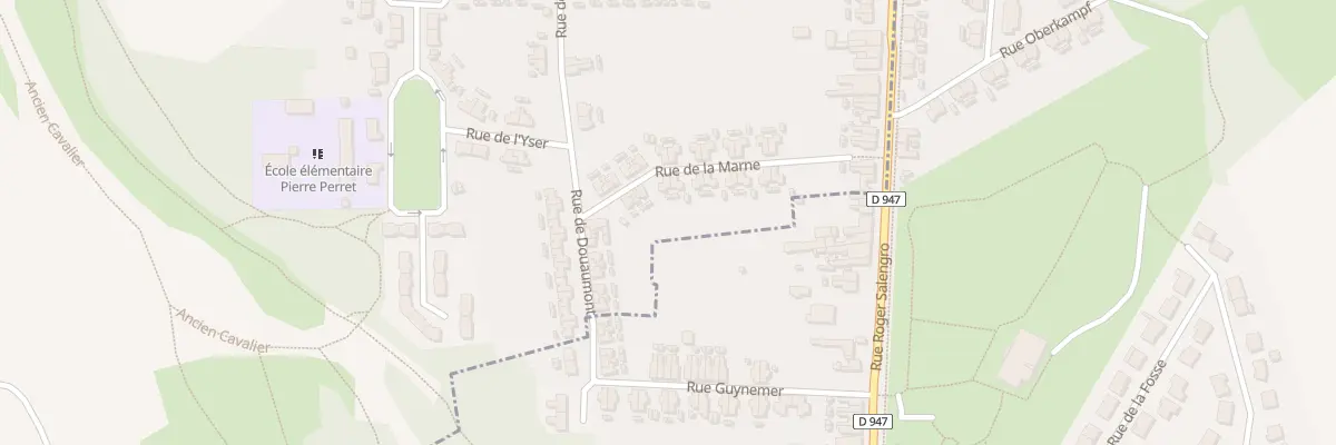 Plan du 15 Rue de la Marne à Haisnes