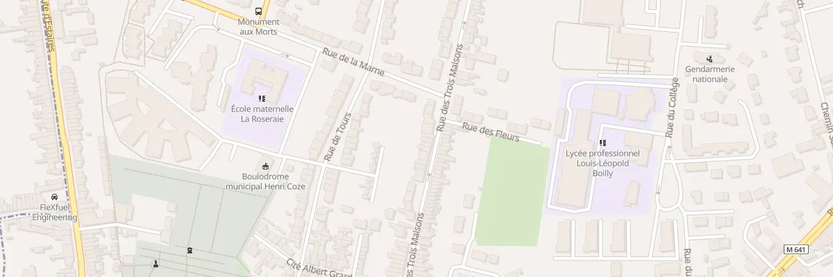 Plan du 41 Rue des Trois Maisons à La Bassée