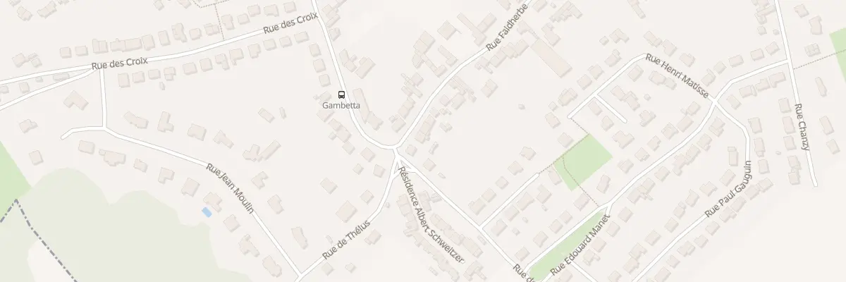 Plan du 86 Rue Faidherbe à Vimy