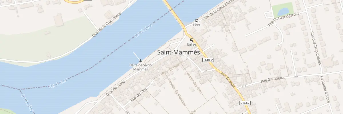 Plan du 4 Quai de Seine à Saint-Mammès