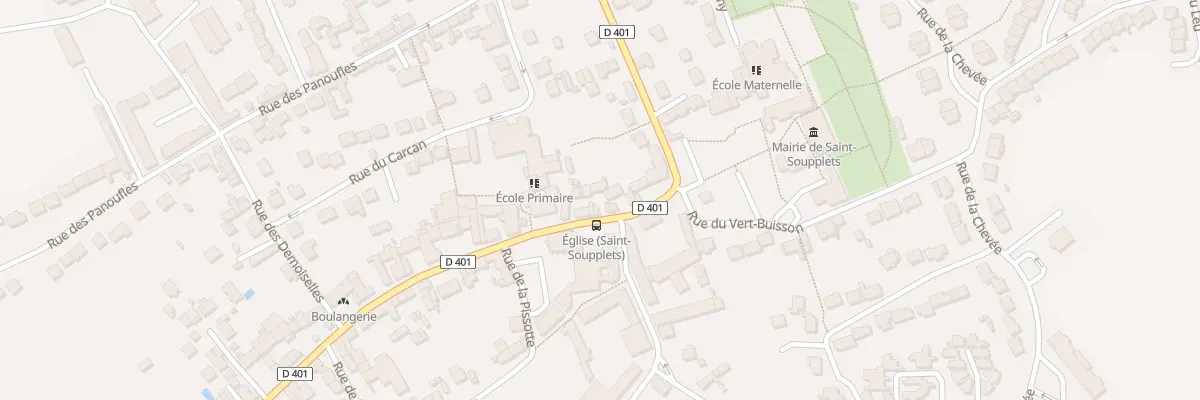 Plan du 22 Rue du Général Maunoury à Saint-Soupplets