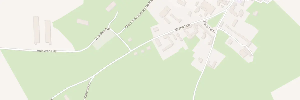 Plan du 41 Gr Grand Rue à Grévillers