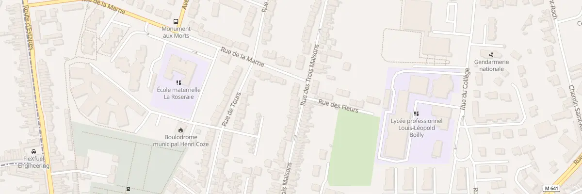 Plan du 47 Rue des Trois Maisons à La Bassée