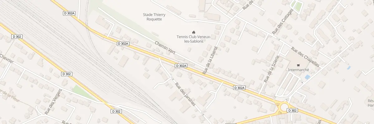 Plan du 30 Av de la Gare à Moret-Loing-et-Orvanne