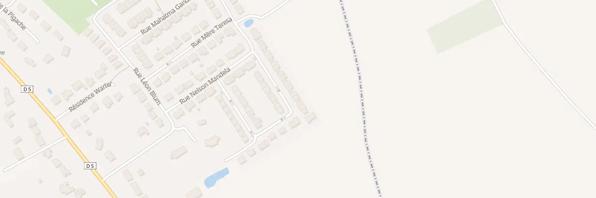 Plan du 24 Rue Martin Luther King à Beaurains
