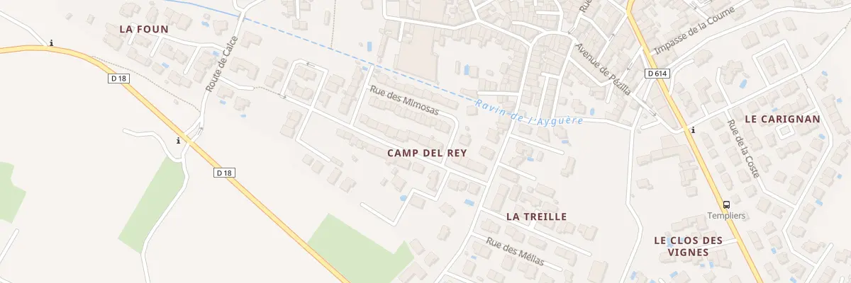 Plan du 10 Rue des Genêts à Baixas