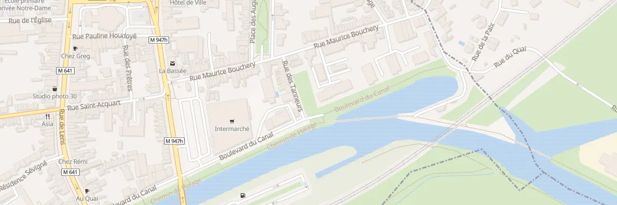 Plan du 58 Rue Maurice Bouchery à La Bassée