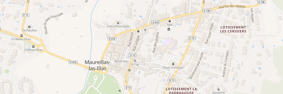 Plan du 18 Rue Longue à Maureillas-las-Illas