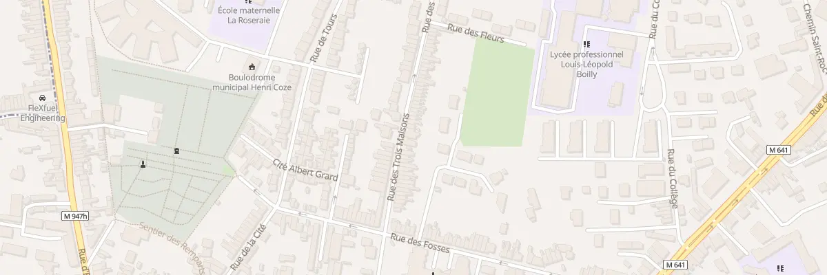 Plan du 32B Rue des Trois Maisons à La Bassée