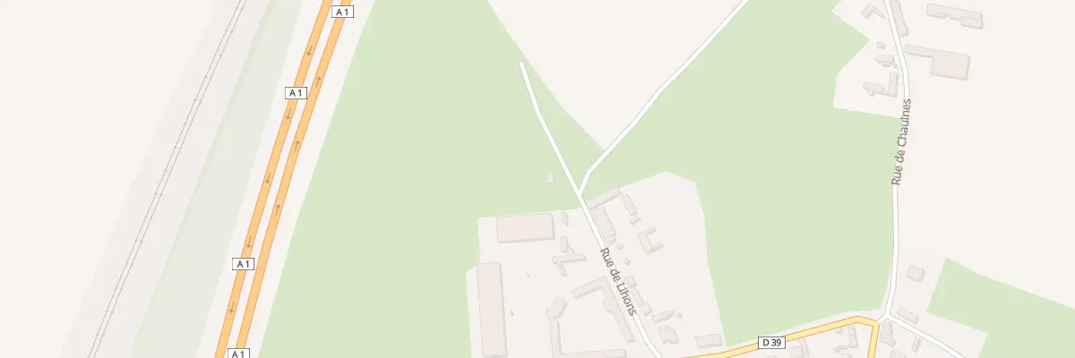 Plan du 7 Rue de Lihons à Punchy