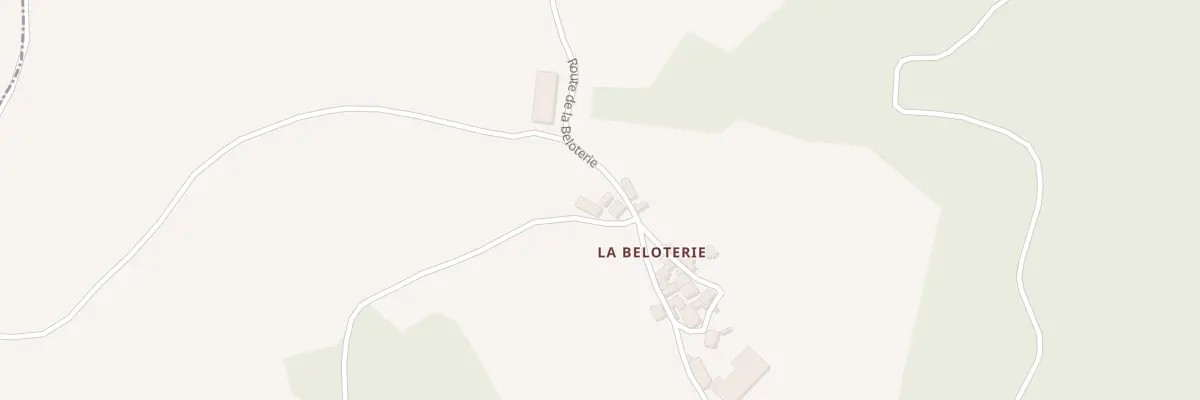 Plan du 838 Rte de la Beloterie à Viala-du-Tarn