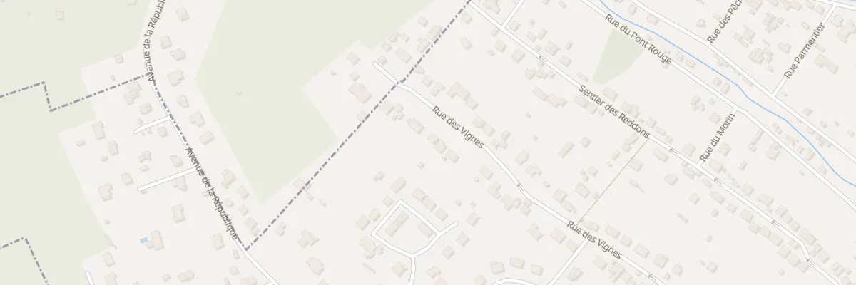 Plan du 85A Rue des Vignes à Esbly