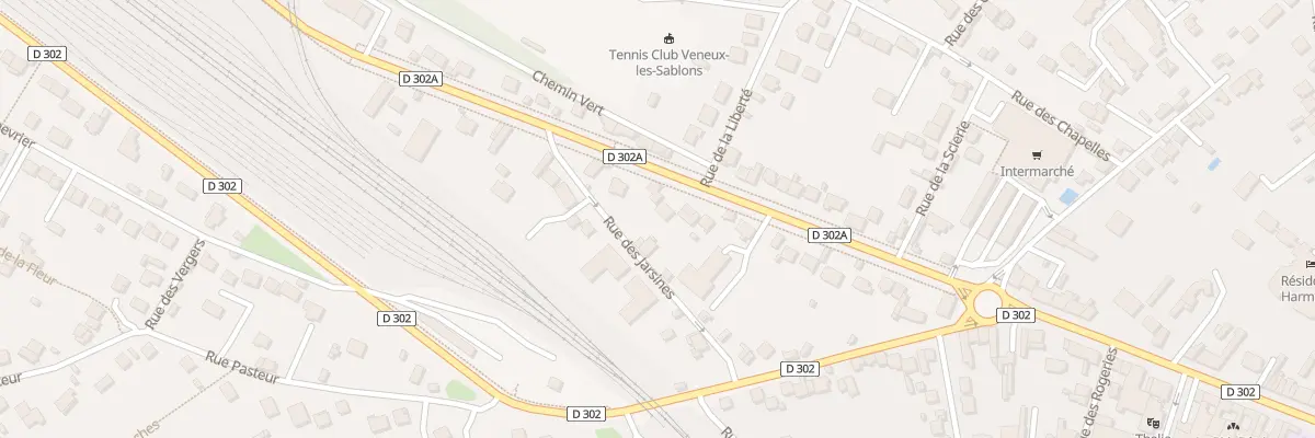 Plan du 27 Av de la Gare à Moret-Loing-et-Orvanne