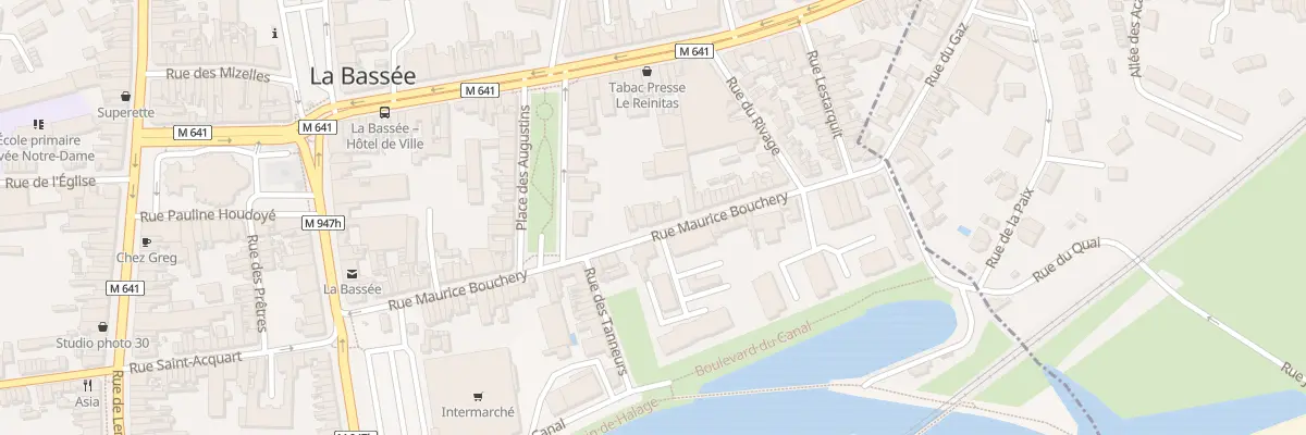 Plan du 31 Rue Maurice Bouchery à La Bassée