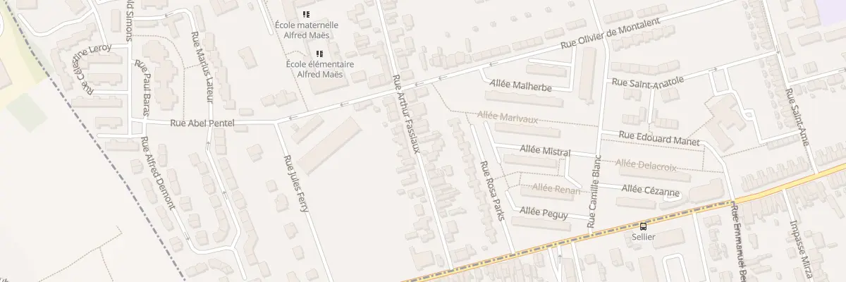 Plan du 37 Rue Arthur Fassiaux à Lens